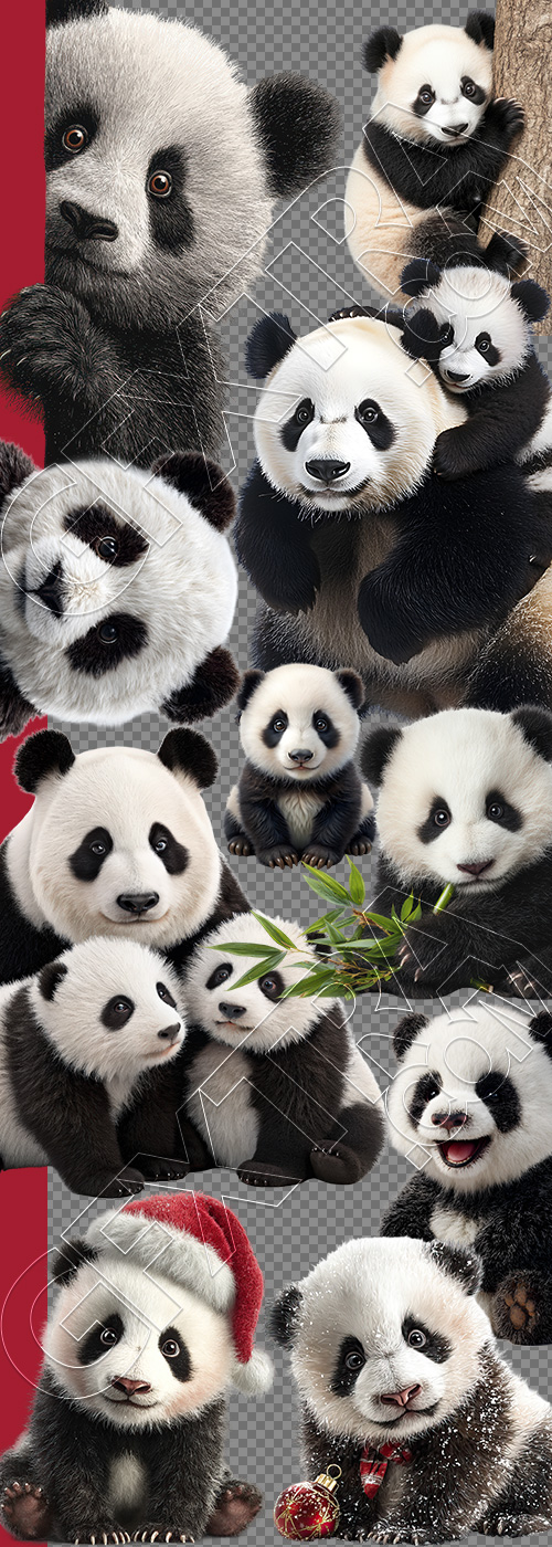 Baby Panda 31xPNG