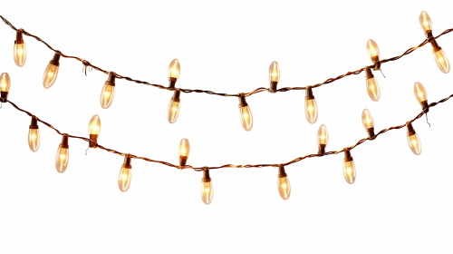 Christmas Garland Lights 25xPNG