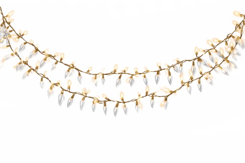 Christmas Garland Lights 25xPNG