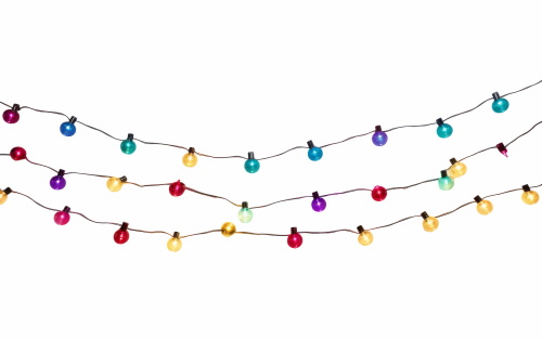 Christmas Garland Lights 25xPNG