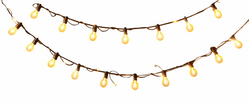 Christmas Garland Lights 25xPNG