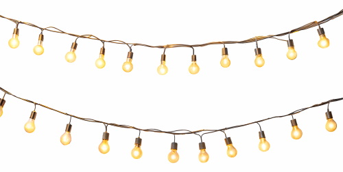Christmas Garland Lights 25xPNG
