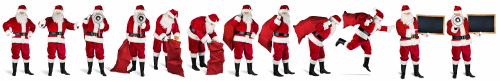 Santa Claus for Great Designs 30xPNG