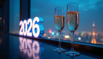 Cheers 2026 - New Year Party & Champagne 10xPNG 16xJPEG