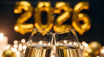 Cheers 2026 - New Year Party & Champagne 10xPNG 16xJPEG