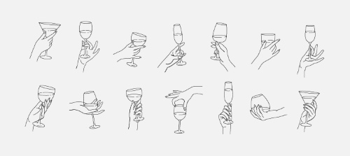 Cheers Mate 2026 - Hands Toasting & Clinking Drink Glasses 36xAI