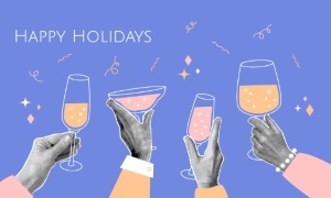 Cheers Mate 2026 - Hands Toasting & Clinking Drink Glasses 36xAI