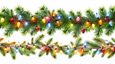 Christmas Garlands Isolated Collection 28xPNG