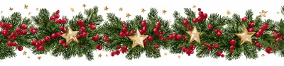 Christmas Garlands Isolated Collection 28xPNG