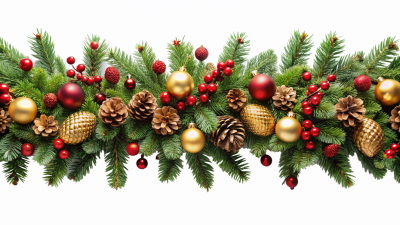 Christmas Garlands Isolated Collection 28xPNG