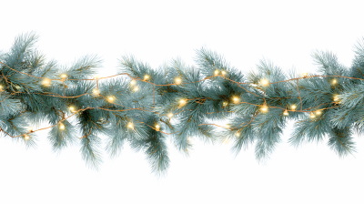 Christmas Garlands Isolated Collection 28xPNG