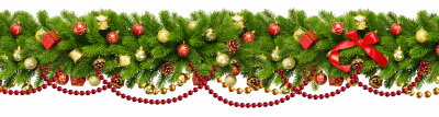 Christmas Garlands Isolated Collection 28xPNG