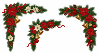 Christmas Garland Corners 29xPNG Christmas Garland Corners 29xPNG