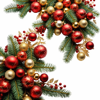 Christmas Garland Corners 29xPNG Christmas Garland Corners 29xPNG