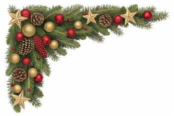 Christmas Garland Corners 29xPNG Christmas Garland Corners 29xPNG