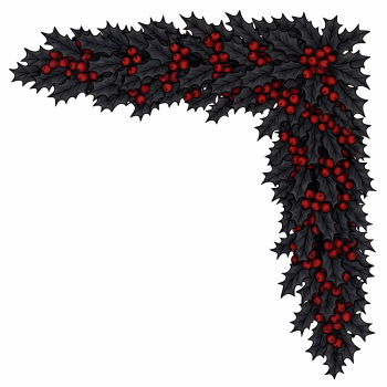 Christmas Garland Corners 29xPNG Christmas Garland Corners 29xPNG