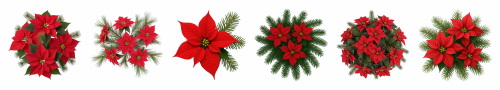 Christmas Decoration Elements 35xPNG