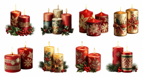 Christmas Decoration Elements 35xPNG