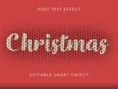 Christmas New Year Card Templates & Text Effects 28xPSDT