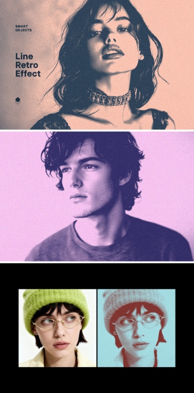 Text & Photo Effect Mockups 23xPSDT