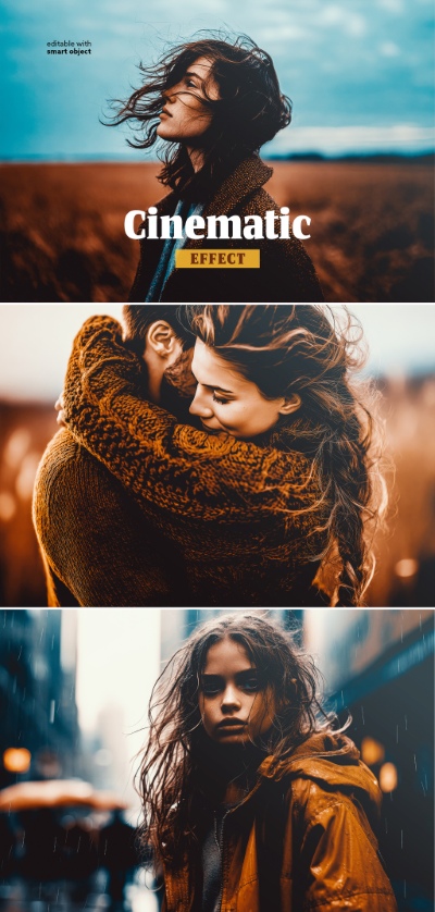 Text & Photo Effect Mockups 23xPSDT