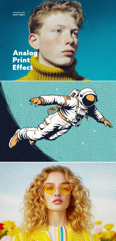 Text & Photo Effect Mockups 23xPSDT