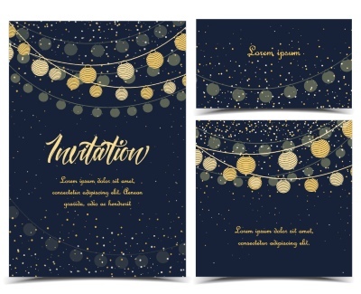 Christmas Party Invitation & Celebration Card Templates #1, 25xAI Christmas Party Invitation & Celebration Card Templates #1, 25xAI