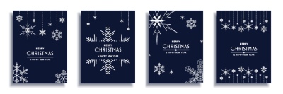 Christmas Party Invitation & Celebration Card Templates #4, 25xAI Christmas Party Invitation & Celebration Card Templates #4, 25xAI