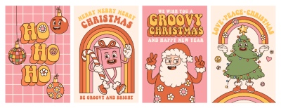 Christmas Party Invitation & Celebration Card Templates #4, 25xAI Christmas Party Invitation & Celebration Card Templates #4, 25xAI