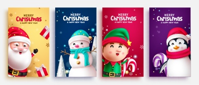 Christmas Party Invitation & Celebration Card Templates #4, 25xAI Christmas Party Invitation & Celebration Card Templates #4, 25xAI