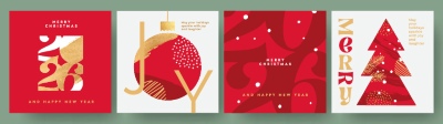 Christmas Party Invitation & Celebration Card Templates #5, 25xAI Christmas Party Invitation & Celebration Card Templates #5, 25xAI