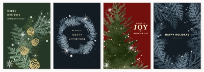 Christmas Party Invitation & Celebration Card Templates #6, 25xAI Christmas Party Invitation & Celebration Card Templates #6, 25xAI