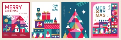 Christmas Party Invitation & Celebration Card Templates #6, 25xAI Christmas Party Invitation & Celebration Card Templates #6, 25xAI