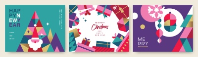 Christmas Party Invitation & Celebration Card Templates #6, 25xAI Christmas Party Invitation & Celebration Card Templates #6, 25xAI