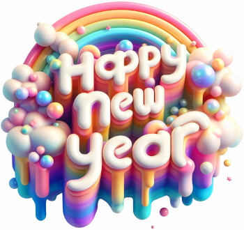 Merry Christmas & New Year 3D Wishes 40xPNG Merry Christmas & New Year 3D Wishes 40xPNG