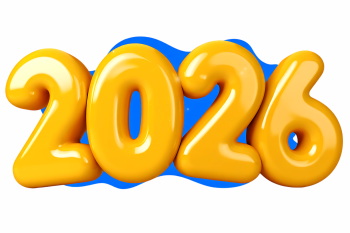 New Year 3D 2026 Transparent 35xPNG New Year 3D 2026 Transparent 35xPNG