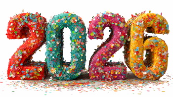 New Year 3D 2026 Transparent 35xPNG New Year 3D 2026 Transparent 35xPNG