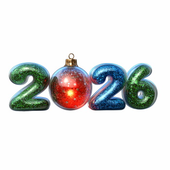 New Year 3D 2026 Transparent 35xPNG New Year 3D 2026 Transparent 35xPNG