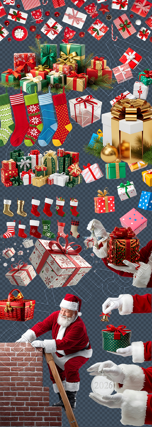 Christmas Gifts #2, 22xPNG Christmas Gifts #2, 22xPNG