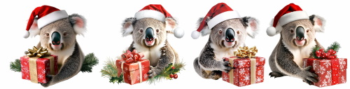 Funny Santa Claus & Santa Animals 31xPNG Funny Santa Claus & Santa Animals 31xPNG