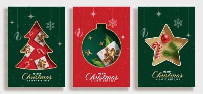 Merry Christmas Greeting Cards #1, 28xAI Merry Christmas Greeting Cards #1, 28xAI