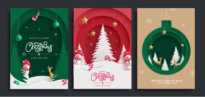 Merry Christmas Greeting Cards #1, 28xAI Merry Christmas Greeting Cards #1, 28xAI