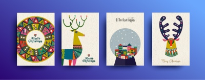 Merry Christmas Greeting Cards #2, 25xAI Merry Christmas Greeting Cards #2, 25xAI