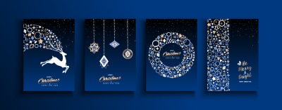 Merry Christmas Greeting Cards #2, 25xAI Merry Christmas Greeting Cards #2, 25xAI