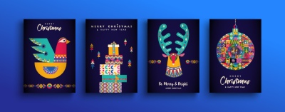 Merry Christmas Greeting Cards #2, 25xAI Merry Christmas Greeting Cards #2, 25xAI