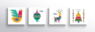 Merry Christmas Greeting Cards #2, 25xAI Merry Christmas Greeting Cards #2, 25xAI