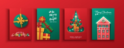 Merry Christmas Greeting Cards #2, 25xAI Merry Christmas Greeting Cards #2, 25xAI