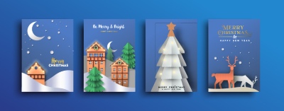 Merry Christmas Greeting Cards #2, 25xAI Merry Christmas Greeting Cards #2, 25xAI