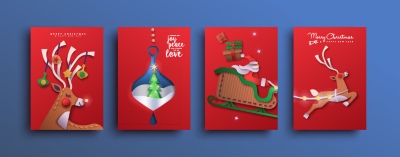Merry Christmas Greeting Cards #2, 25xAI Merry Christmas Greeting Cards #2, 25xAI