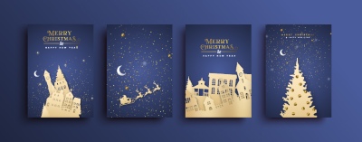 Merry Christmas Greeting Cards #2, 25xAI Merry Christmas Greeting Cards #2, 25xAI